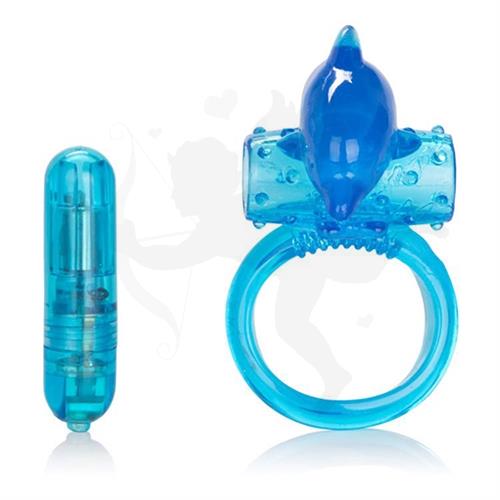 Anillo vibrador con estimulador delfín