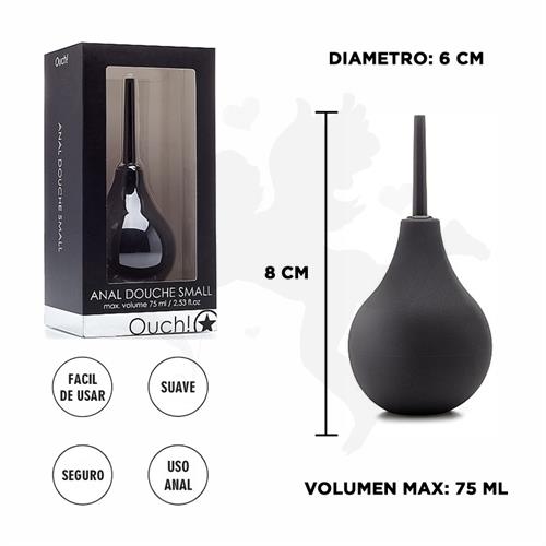 Ducha anal  de 75 cc